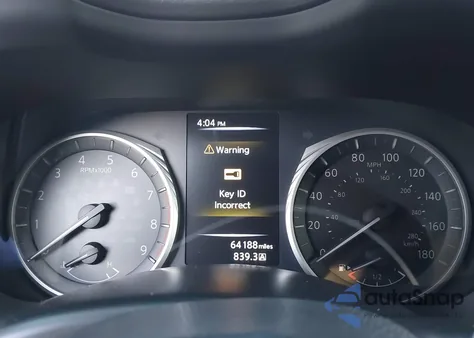 2018 Infiniti Q50 Luxe from USA, damaged, VIN JN1EV7AR0JM430010